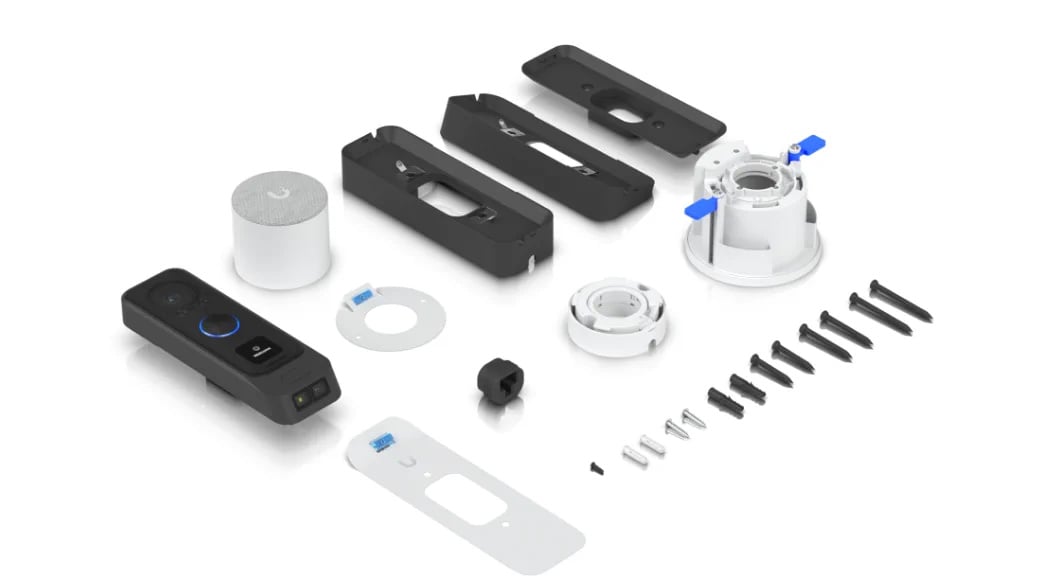Ubiquiti UVC-G4-DoorBell Pro PoE Kit | Wideodomofon + głośnik | UniFi Protect, PoE, Wi-Fi, Bluetooth, IPX4